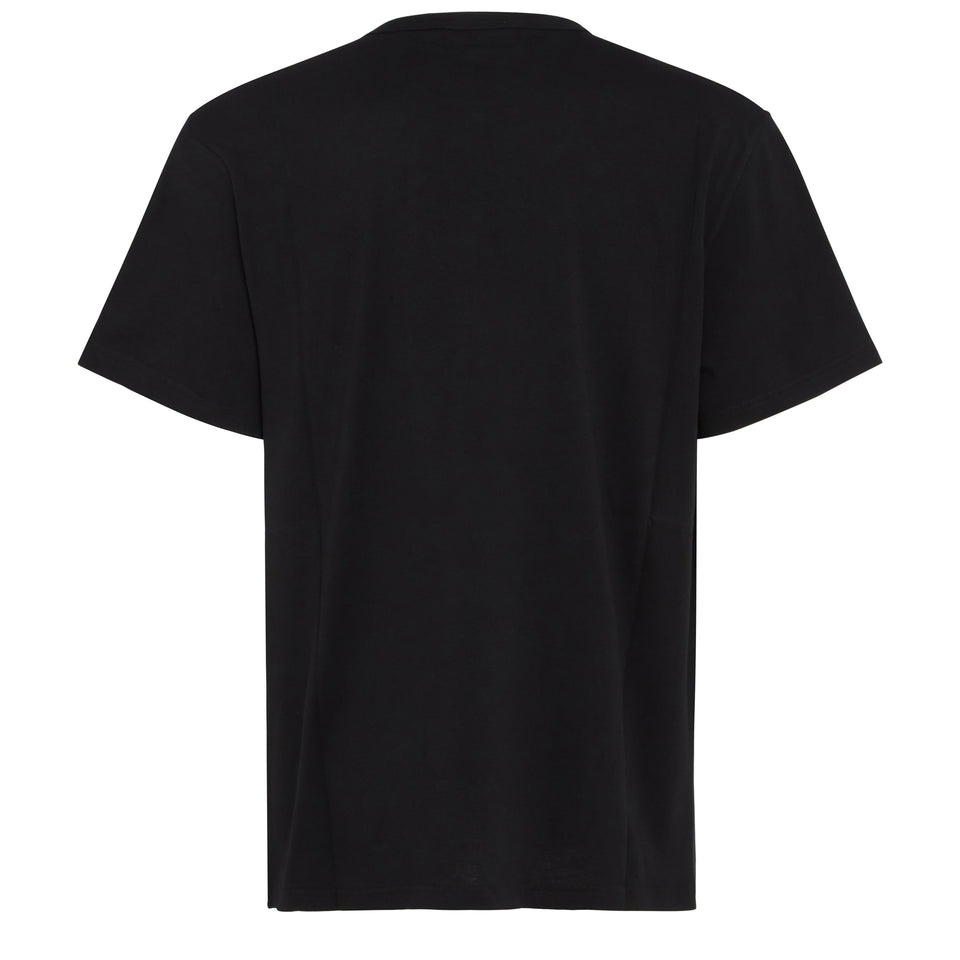 T-shirt in cotone nera