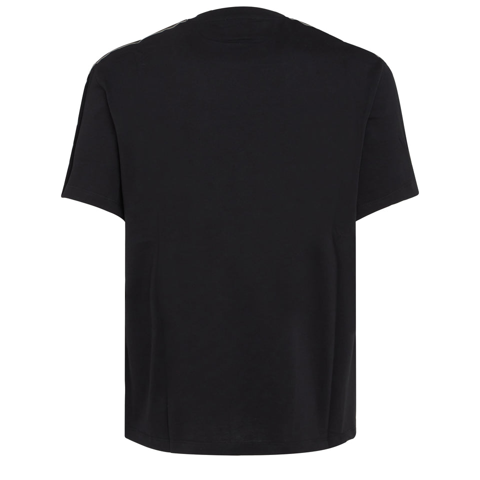 T-shirt in cotone nera