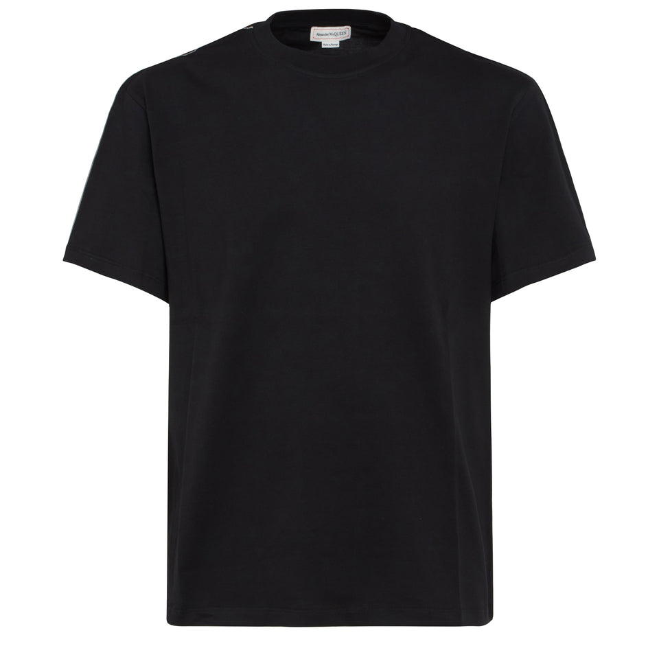 T-shirt in cotone nera