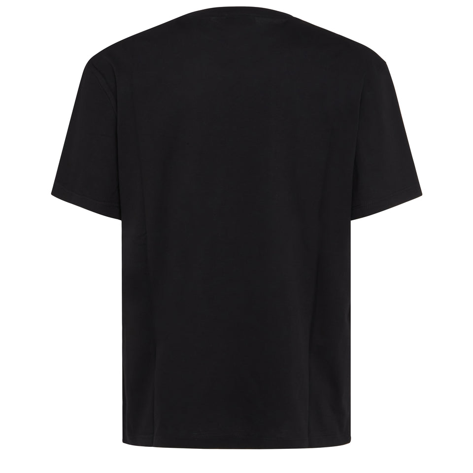 T-shirt in cotone nera