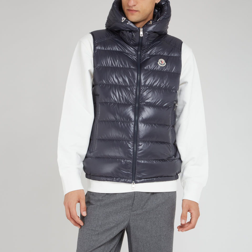 Gilet "Barant" in nylon blu