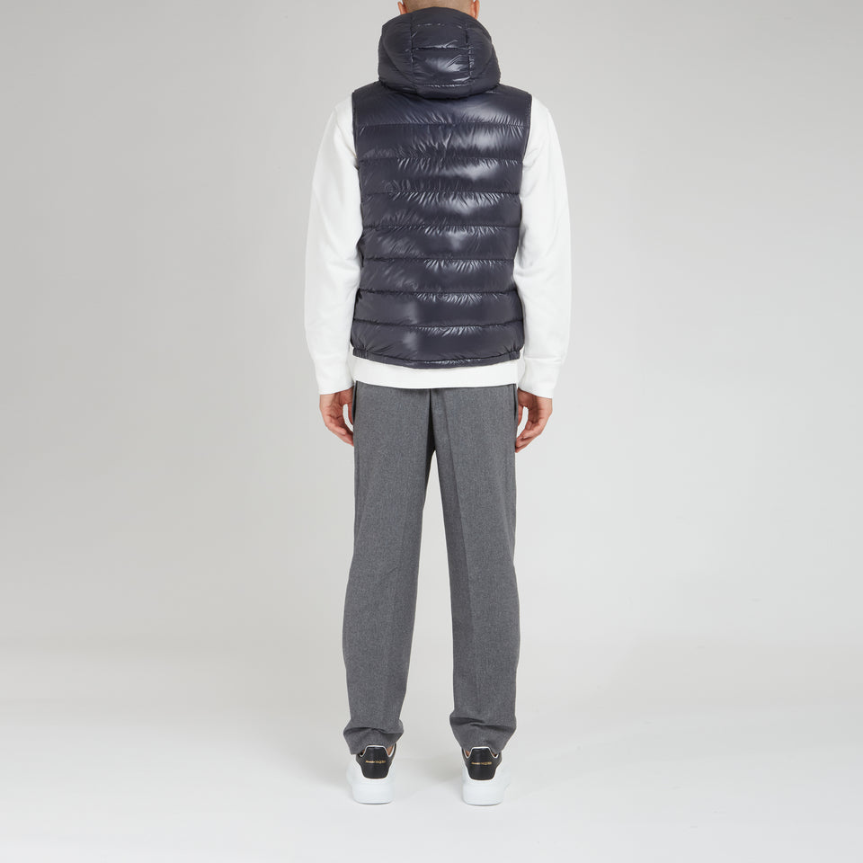 "Barant" vest in blue nylon