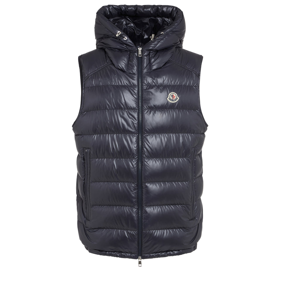 "Barant" vest in blue nylon