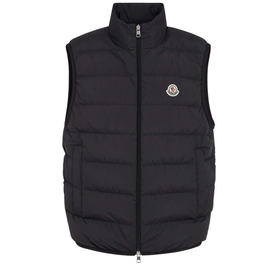 Gilet "Contrin" in tessuto nero