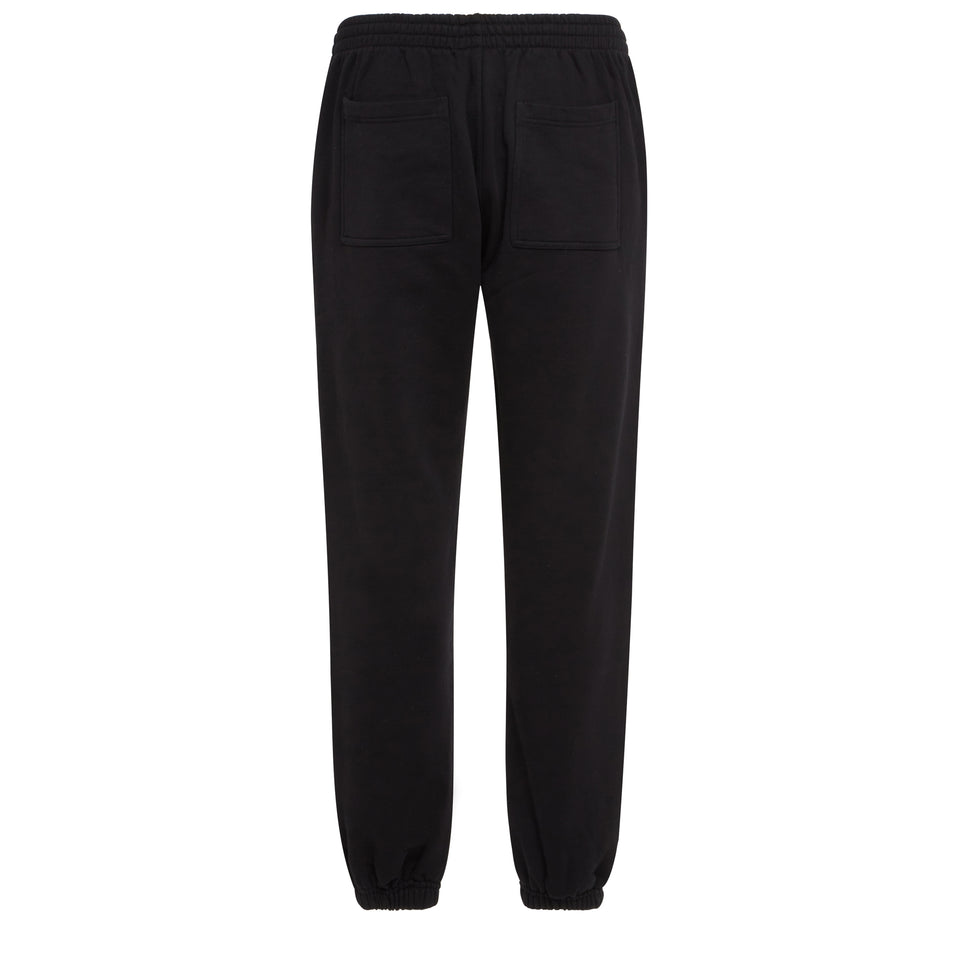 Pantalone jogger  in cotone nero