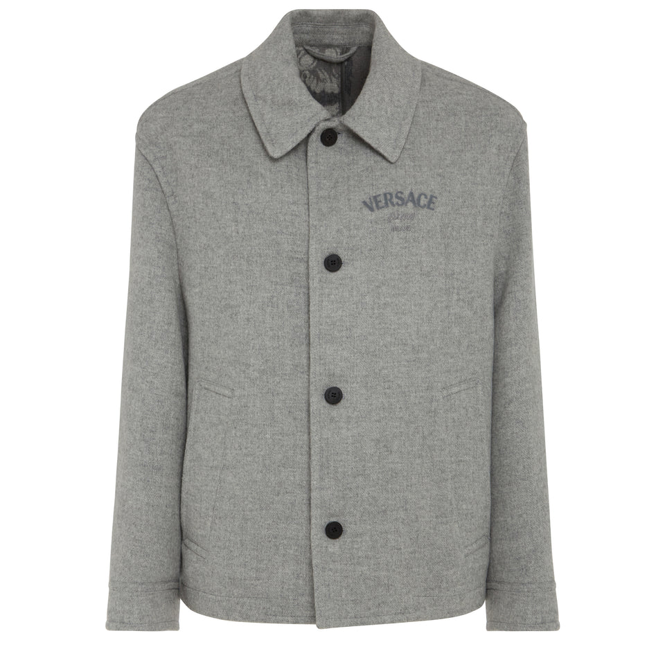 Grey wool jacket