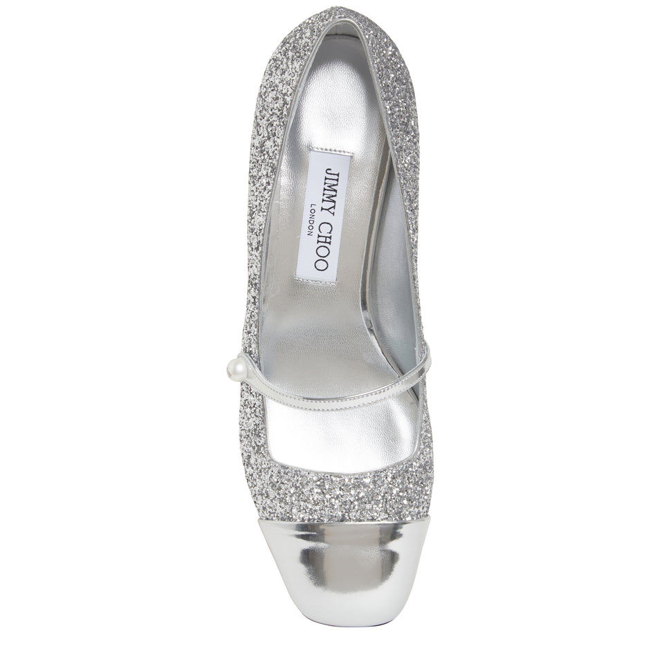 JIMMY CHOO ELISA45JBZSILVER