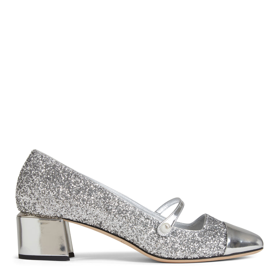 JIMMY CHOO ELISA45JBZSILVER