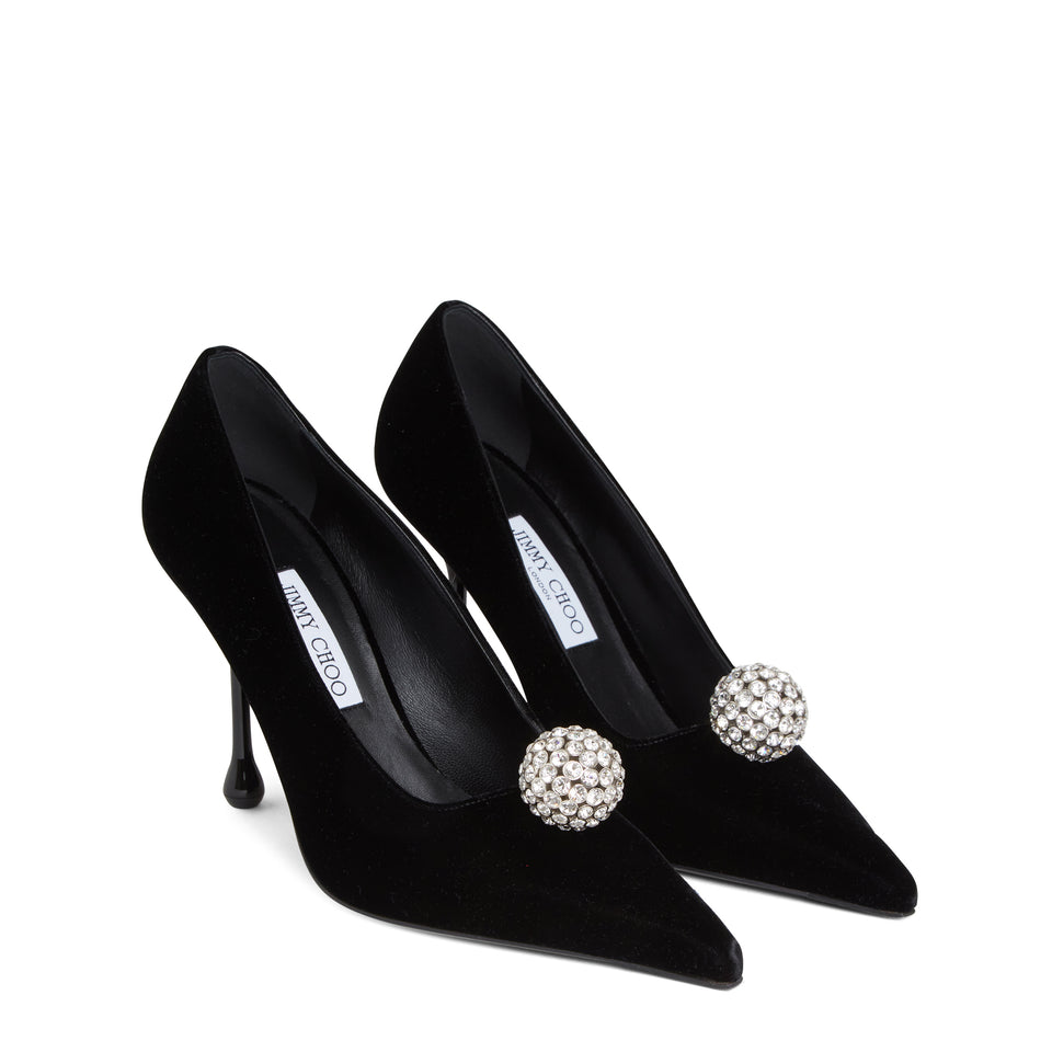 JIMMY CHOO ORBPUMP95IQBBLACK