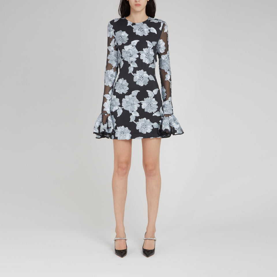 Abito in tessuto multicolor