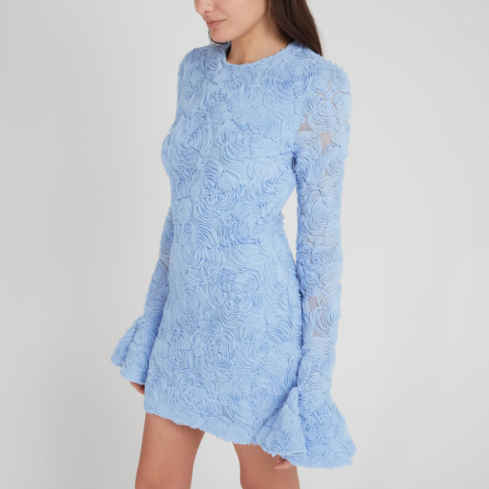 Abito in tessuto azzurro