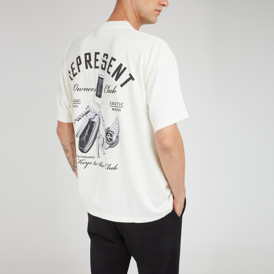 White cotton T-shirt