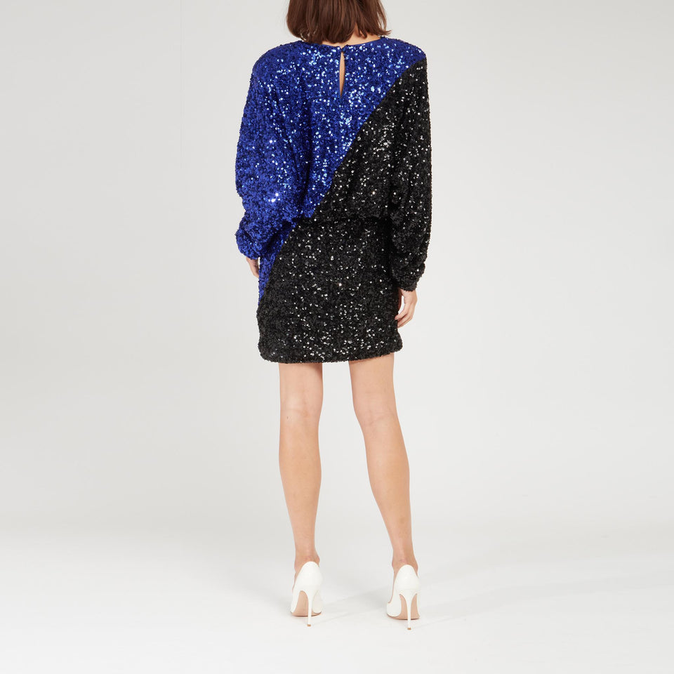 Abito in tessuto blu - GIO MORETTI