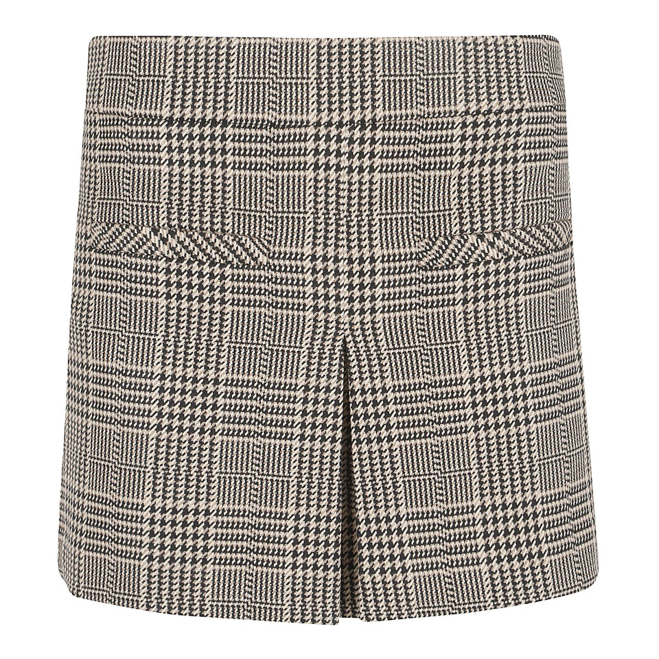 Mini gonna in lana multicolor 2510PL9130672 N0838 VERONICA BEARD 