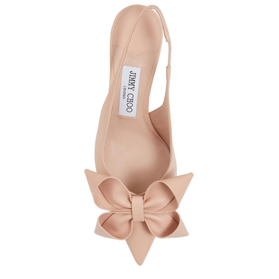 Decolletè "Staz 70''  in pelle beige STAZSB70 GKTMACARON JIMMY CHOO 