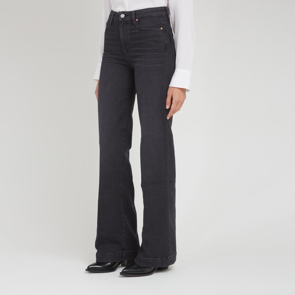 Jeans "Leenah" in denim neri