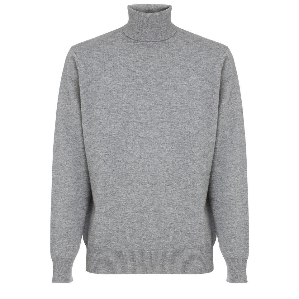 Maglia in cashmere grigia