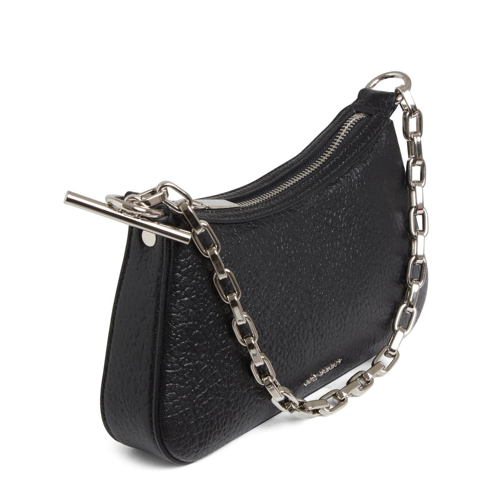 Borsa piccola in pelle nera