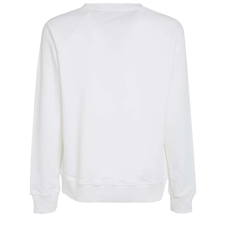 White cotton sweatshirt