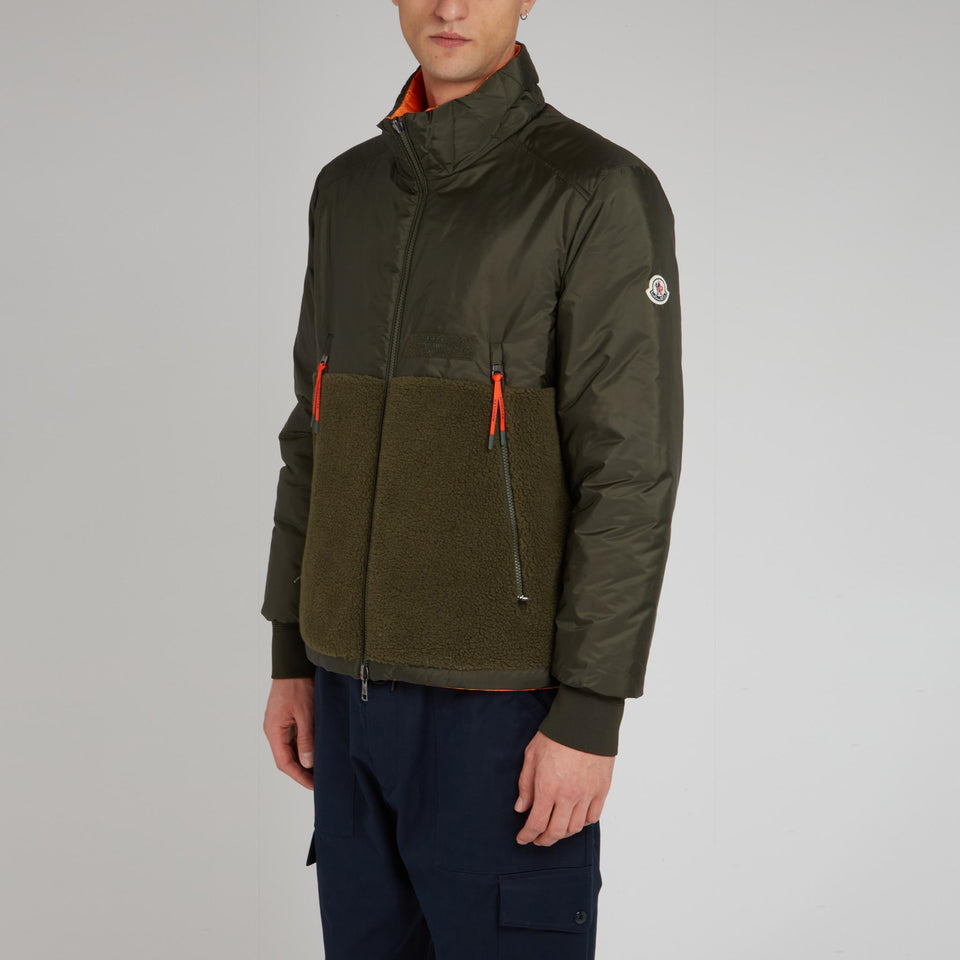 "Vallorch" jacket in green fabric