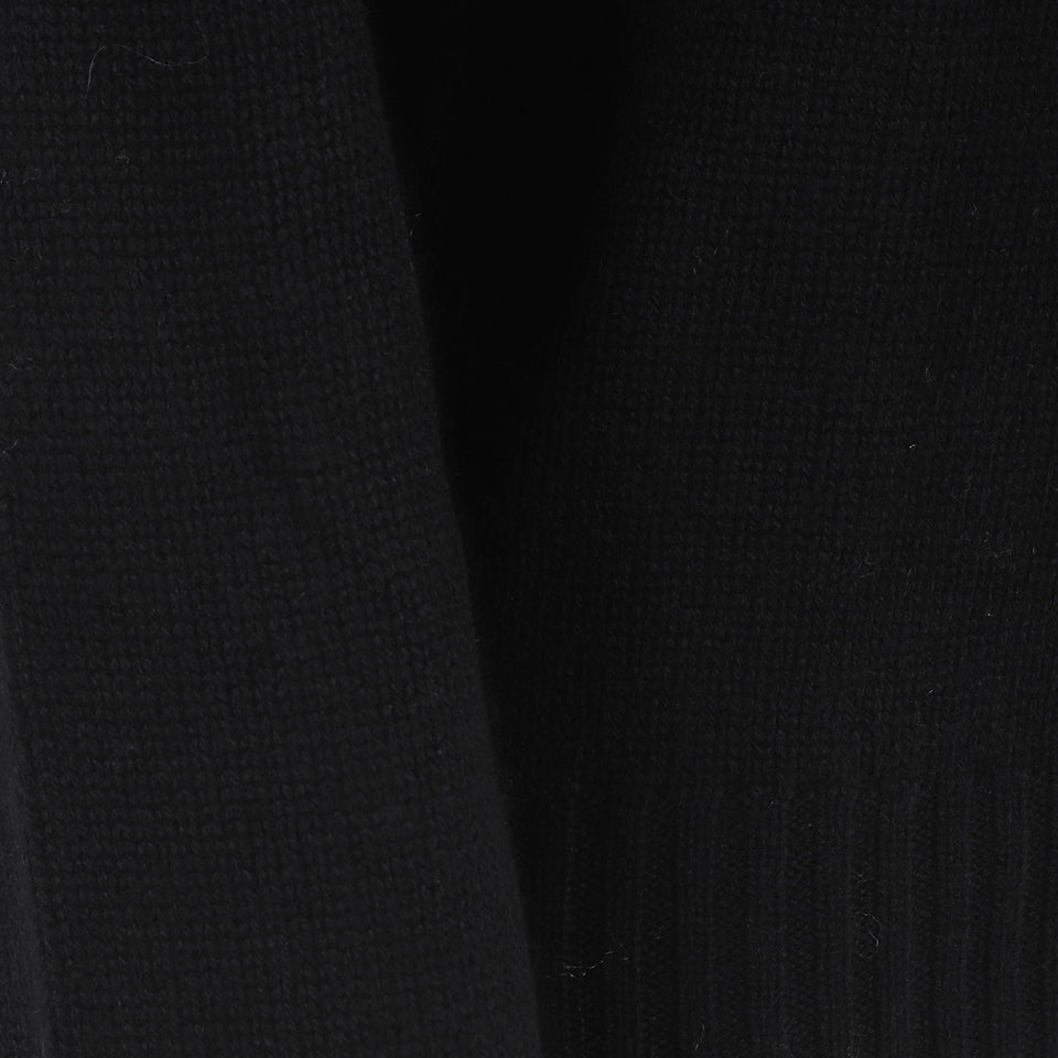 Maglia in cashmere nera 255 1120490 ALLUDE 