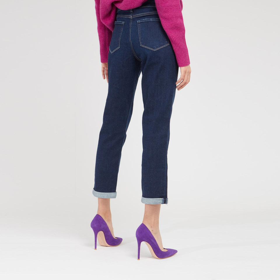 Jeans in denim blu - GIO MORETTI