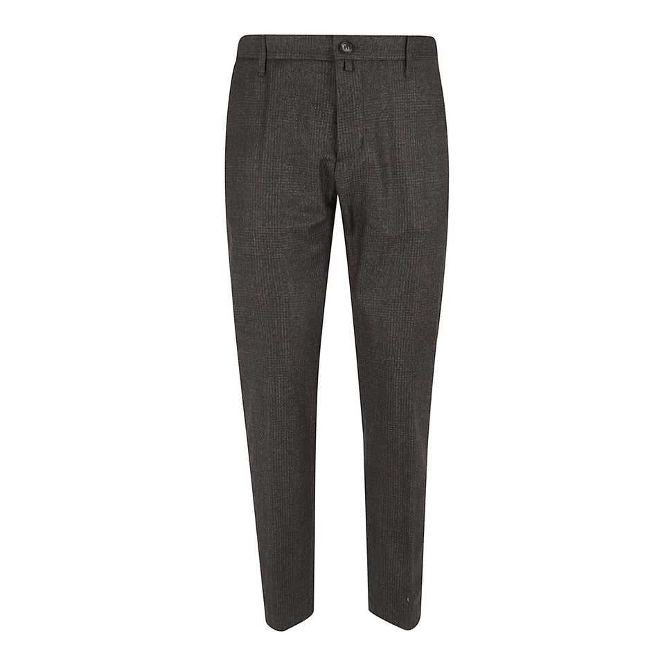 Pantalone in lana marrone PT026001 T800A0527Q JACOB COHEN 