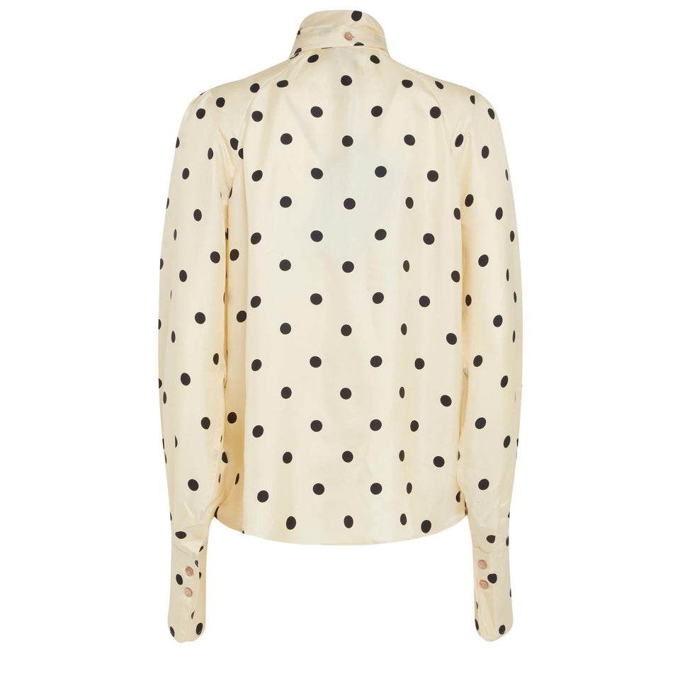 Camicia in tessuto bianca