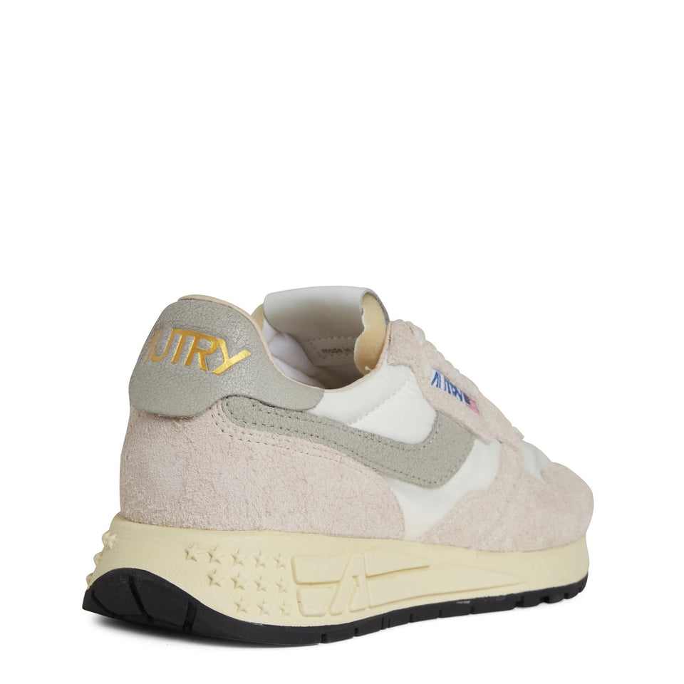 Sneakers "Reelwind" in pelle bianche WWLW NC04WHT/NAT AUTRY 