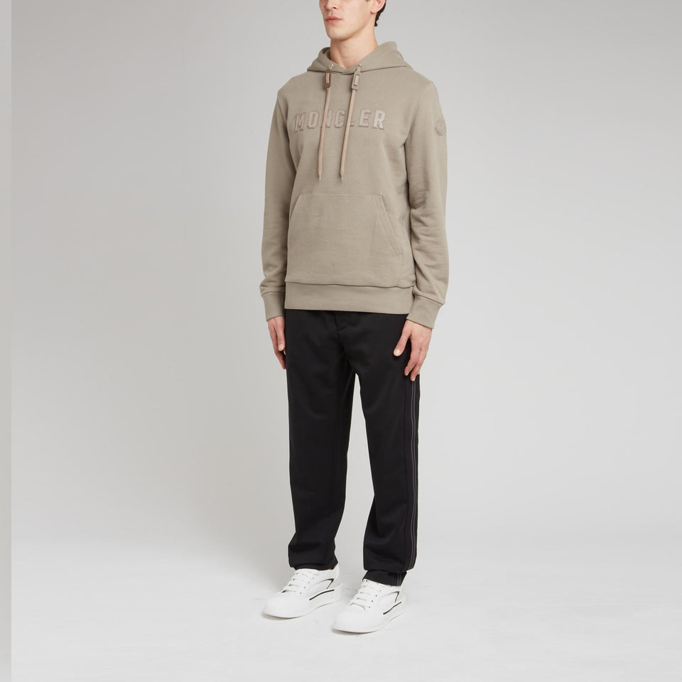 Brown cotton sweatshirt