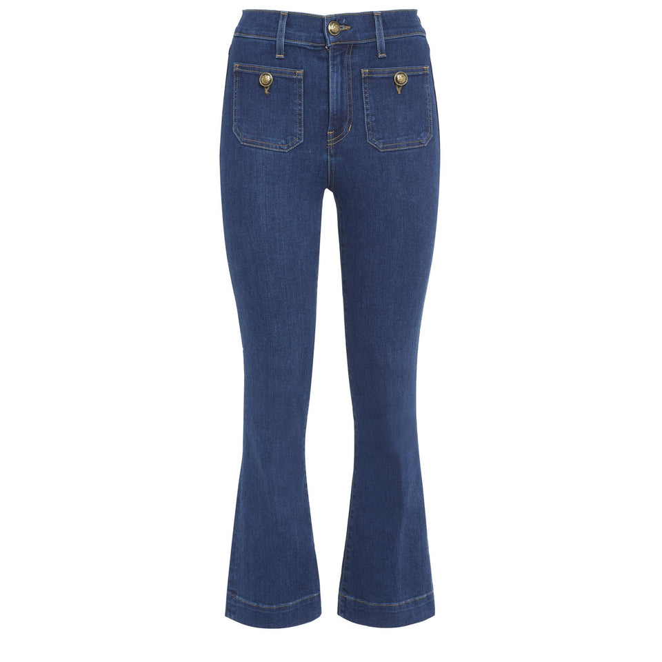Jeans in denim blu - GIO MORETTI
