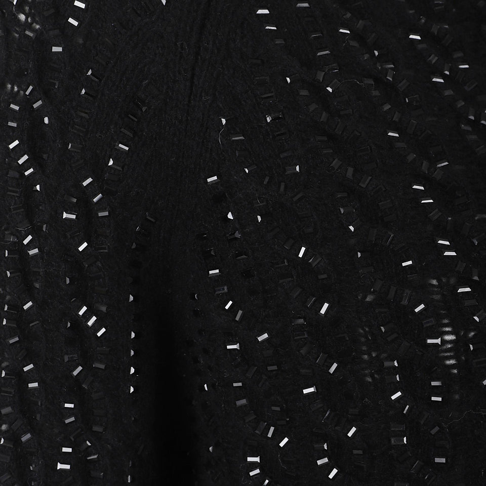 Maglia in lana nera D475M701 CTBBW95708 ERMANNO SCERVINO 