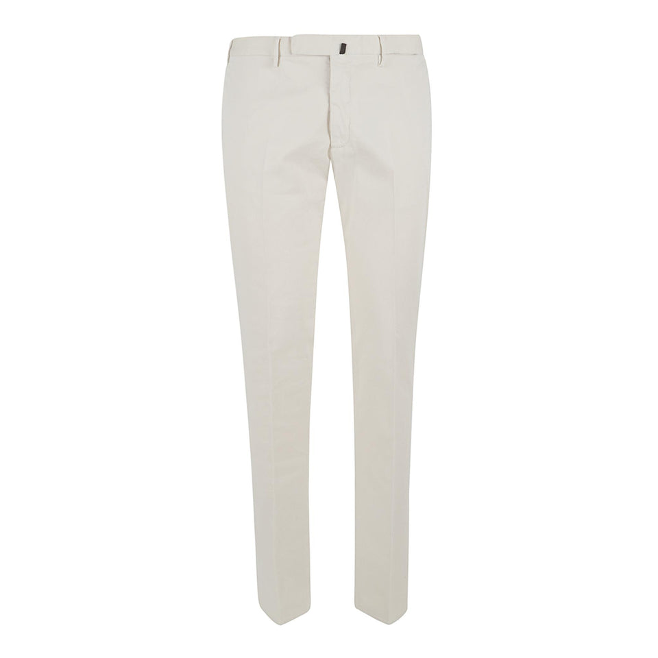 Pantalone in cotone bianco 1W0030 40947022 INCOTEX 