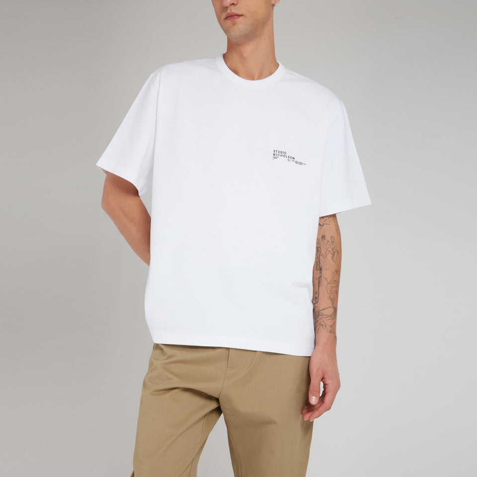 T-shirt in cotone bianca