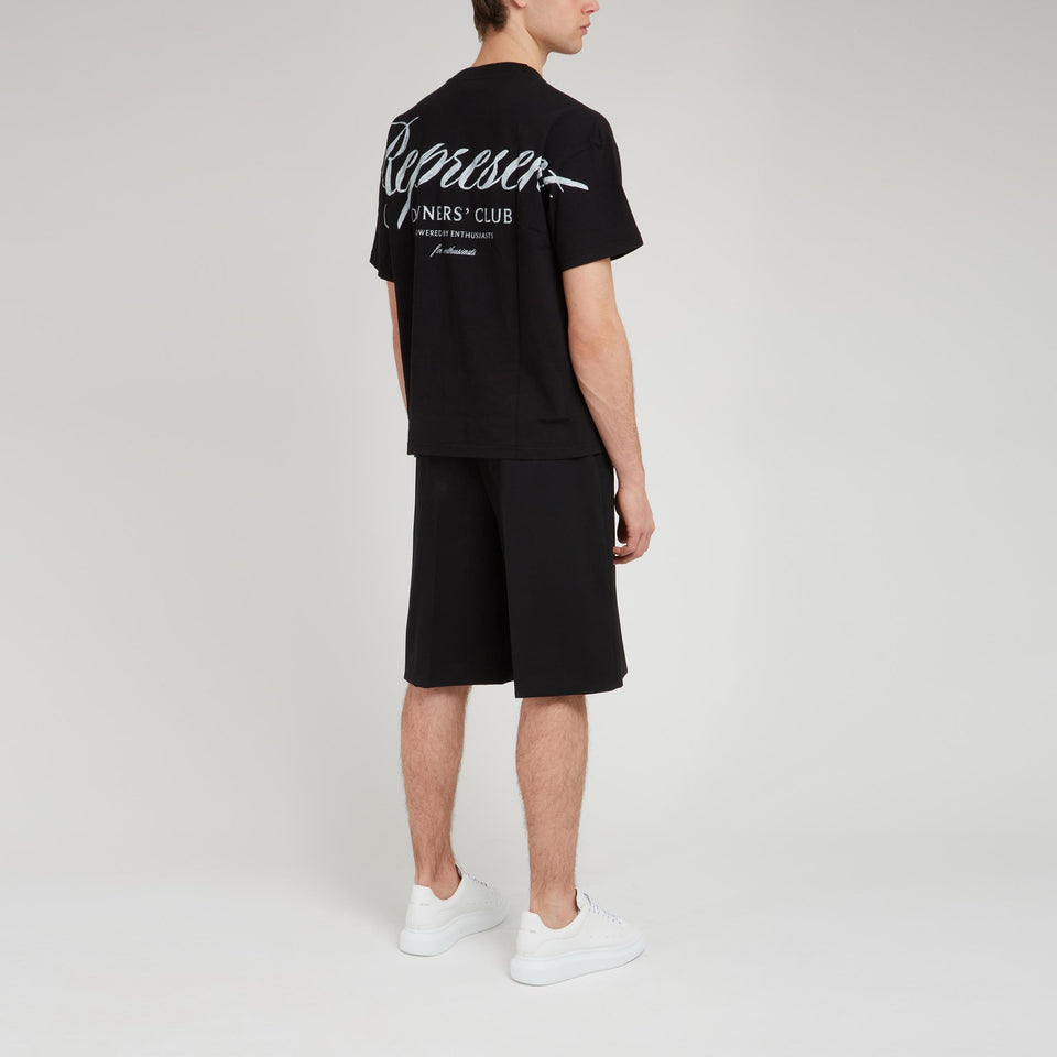 ''Represent Owners Club'' T-shirt in black cotton