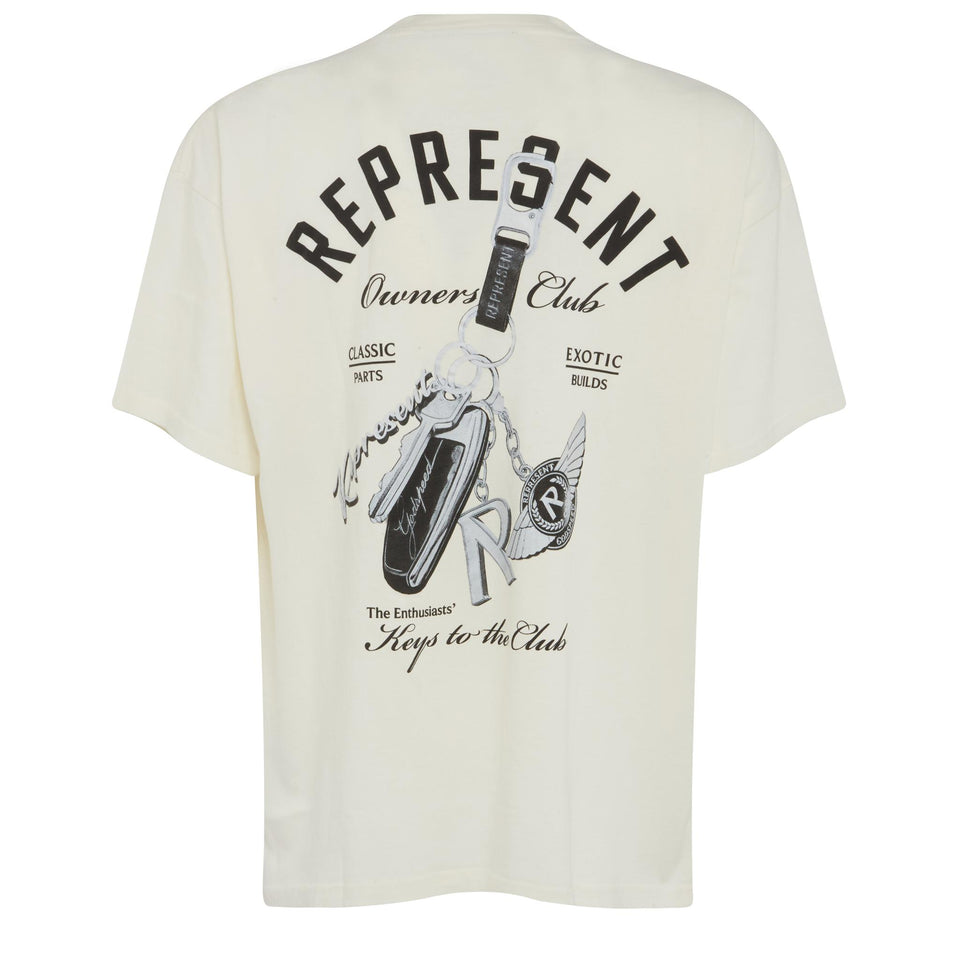 White cotton T-shirt