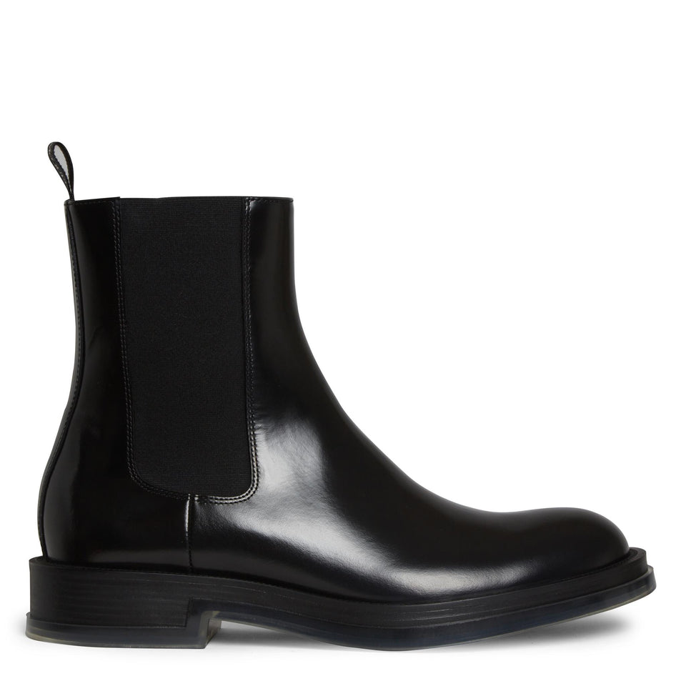 Stivaletto in pelle nero 794479 WIFW21256 ALEXANDER MCQUEEN 