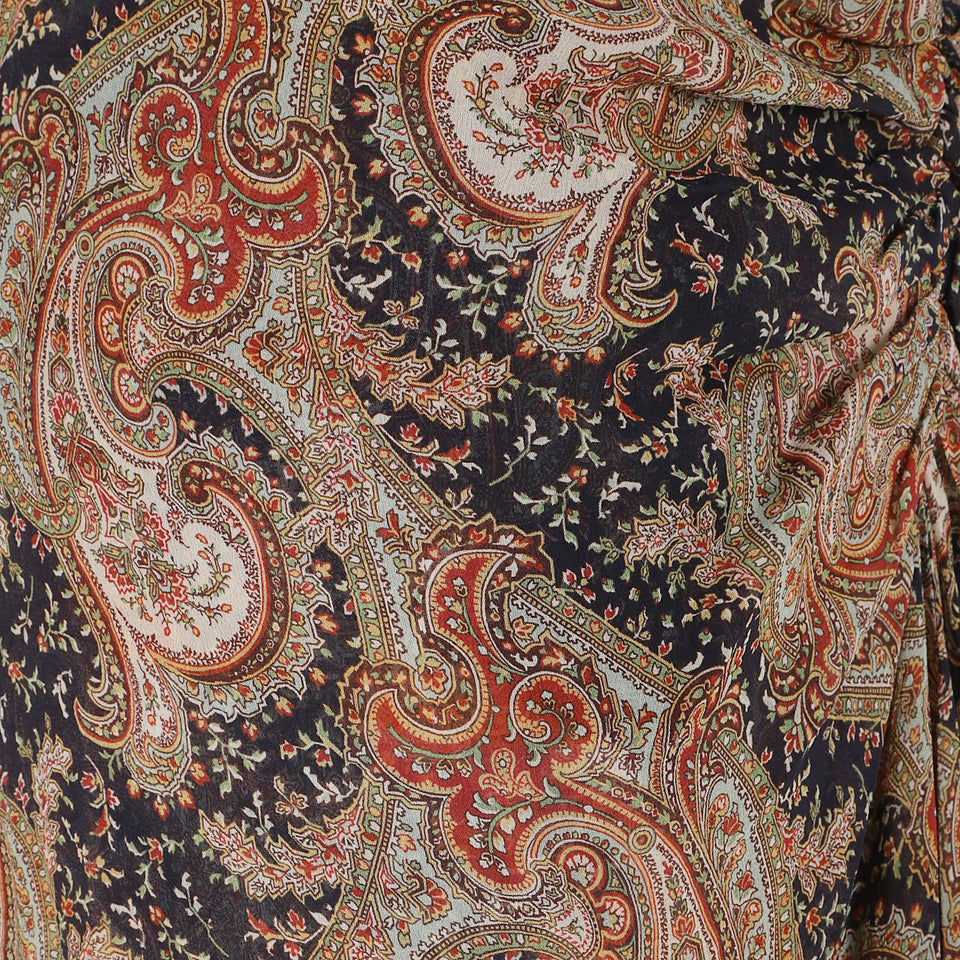 Gonna lunga in seta multicolor 2508GG6630264 B1238 VERONICA BEARD 