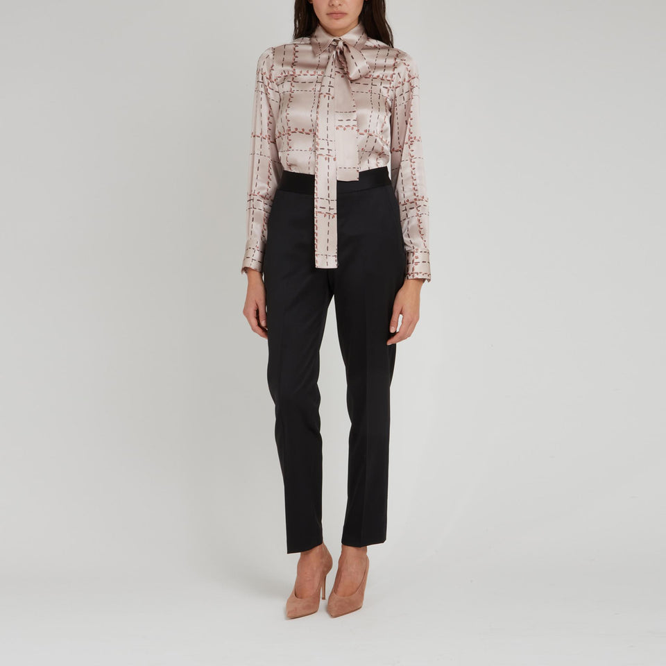 Camicia in seta multicolor