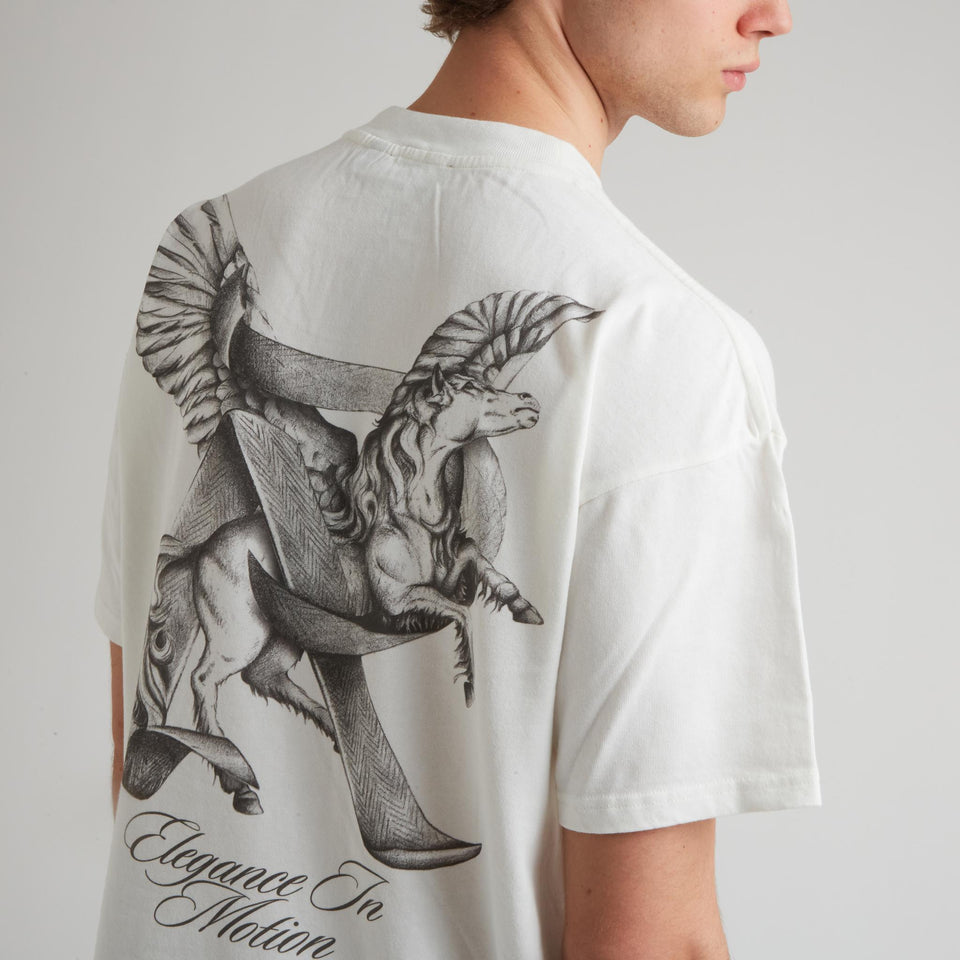 White cotton T-shirt