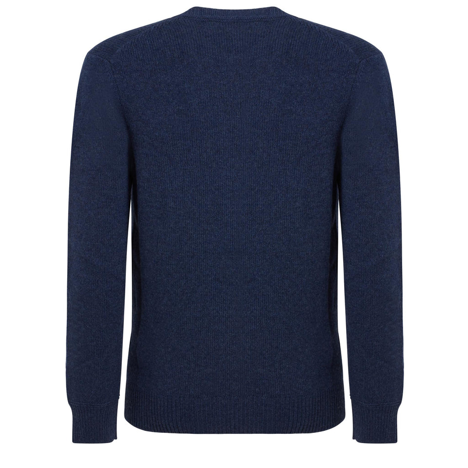 Blue cashmere sweater