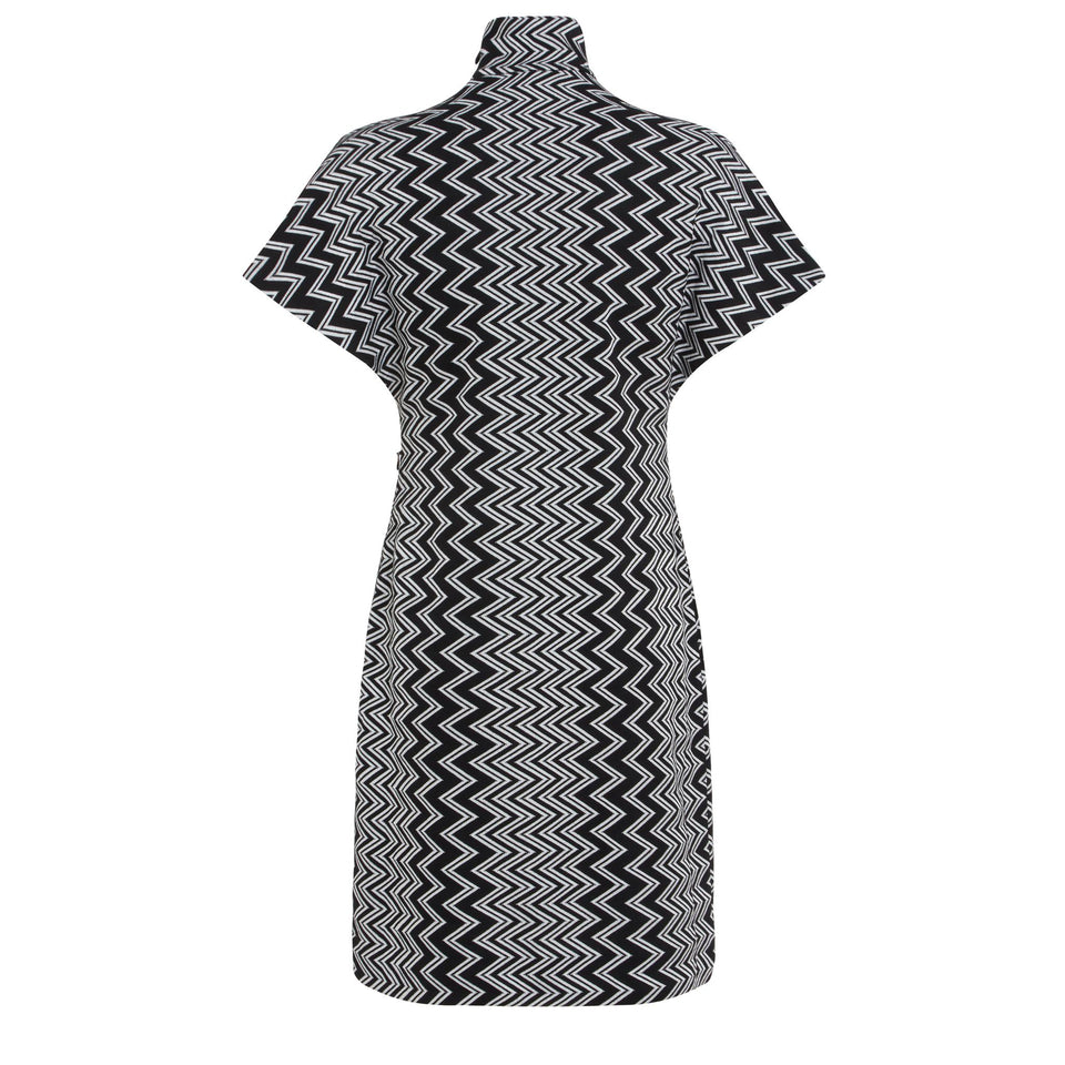 Abito in lana multicolor