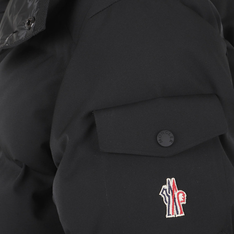 Piumino ''Montgetech'' in tessuto nero 1A00043 53066999 MONCLER 