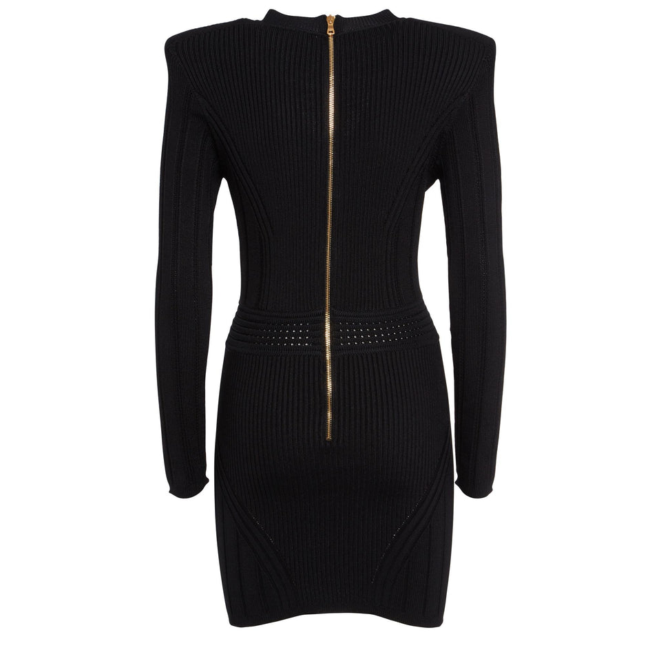 Abito in maglia stretch nero - GIO MORETTI