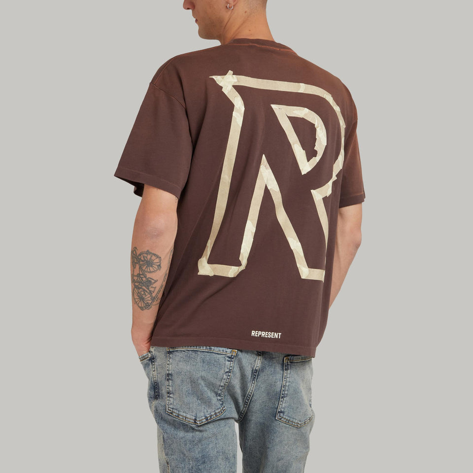 Brown Cotton T-Shirt