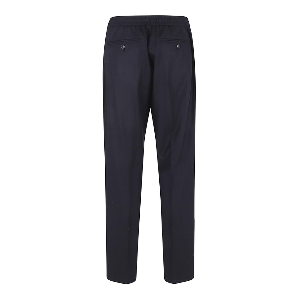 Pantalone in lana navy FW25P51L991 NAVY BRETT JOHNSON 