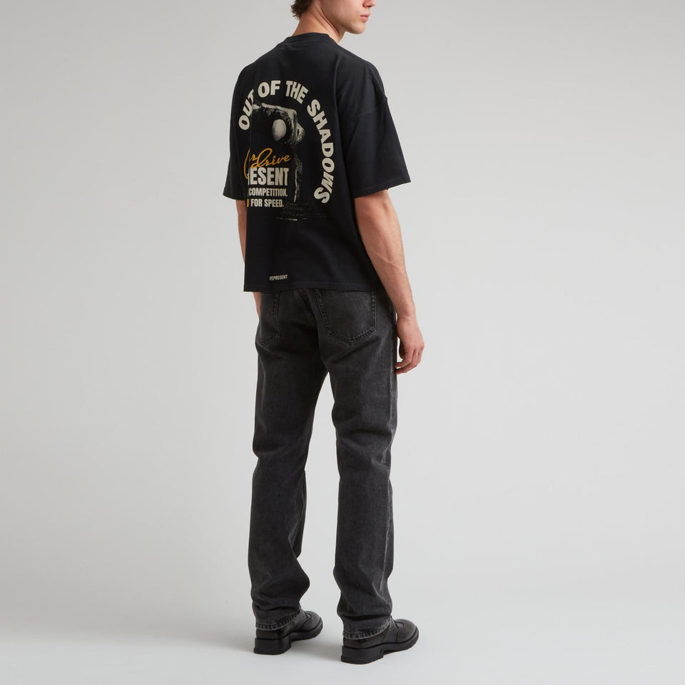 T-shirt in cotone nera