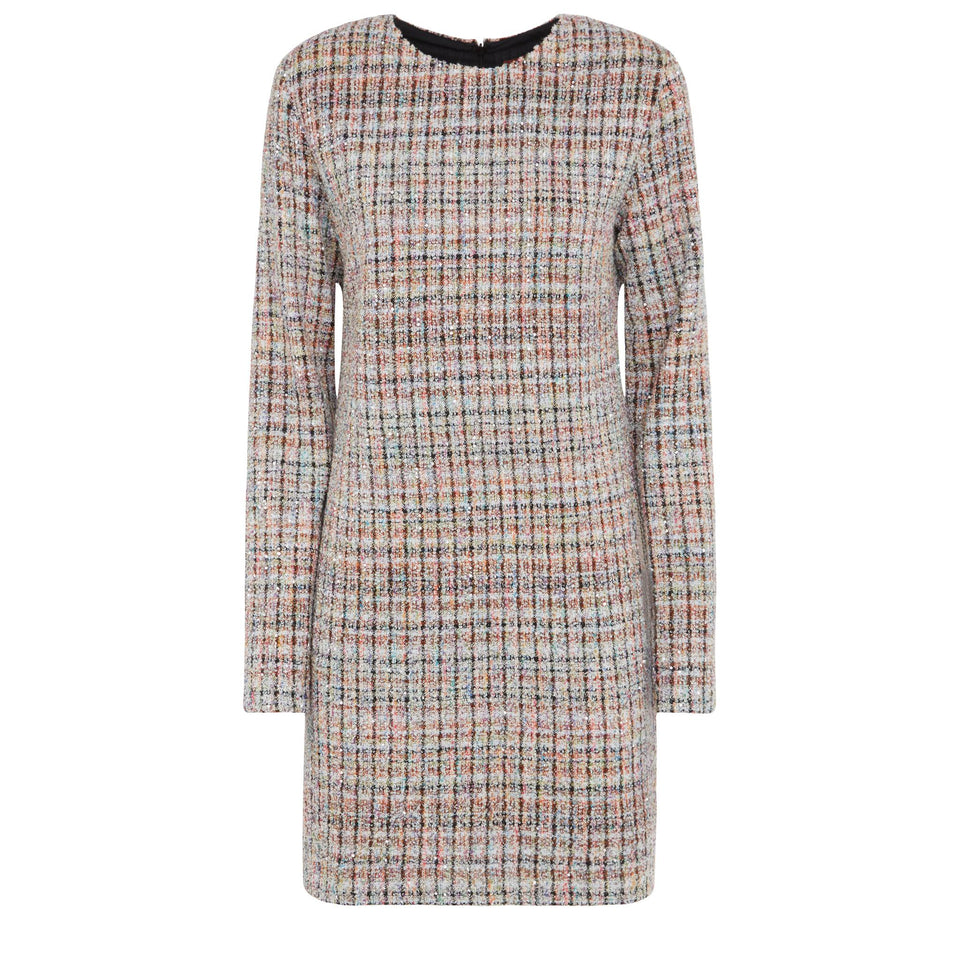 Abito in tessuto multicolor