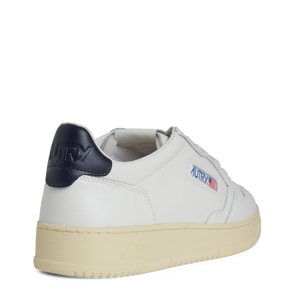 Sneakers ''Medalist Low'' in pelle bianca AULM LL12WHT/SPACE AUTRY 