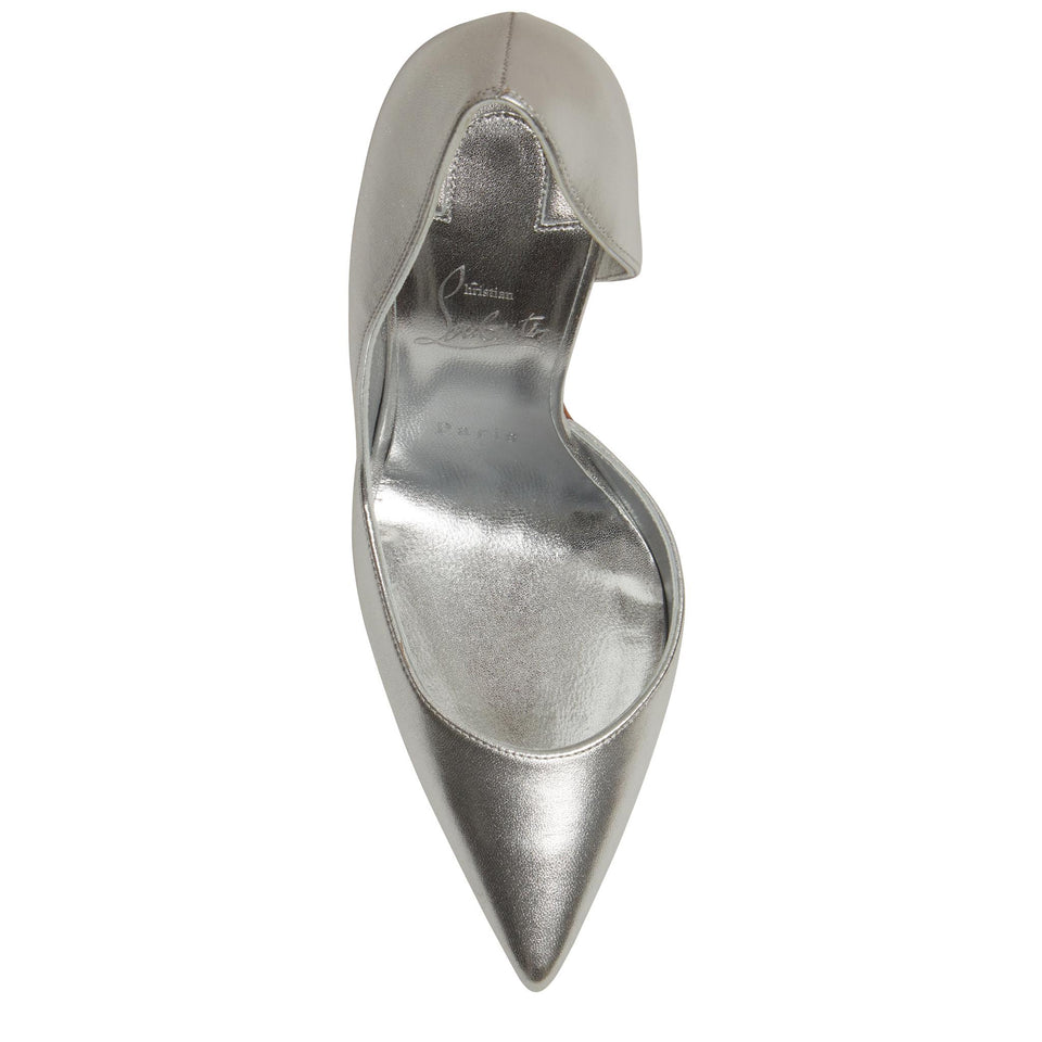 Decolletè "Iriza" in nappa argento 3220080 S211 CHRISTIAN LOUBOUTIN 